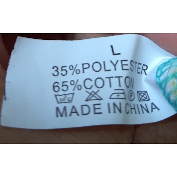 Teal Blue Tanki Swimsuit L - Picture 6 of 6